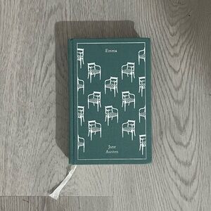 Green Hardcover Emma Novel by Jane Austin